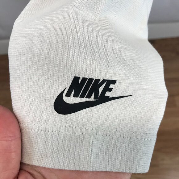 NIKE - MENS' MEDIUM - TAN CREW NECK COTTON BLEND LONG SLEEVE T-SHIRT - 861522-07 - Picture 8 of 10